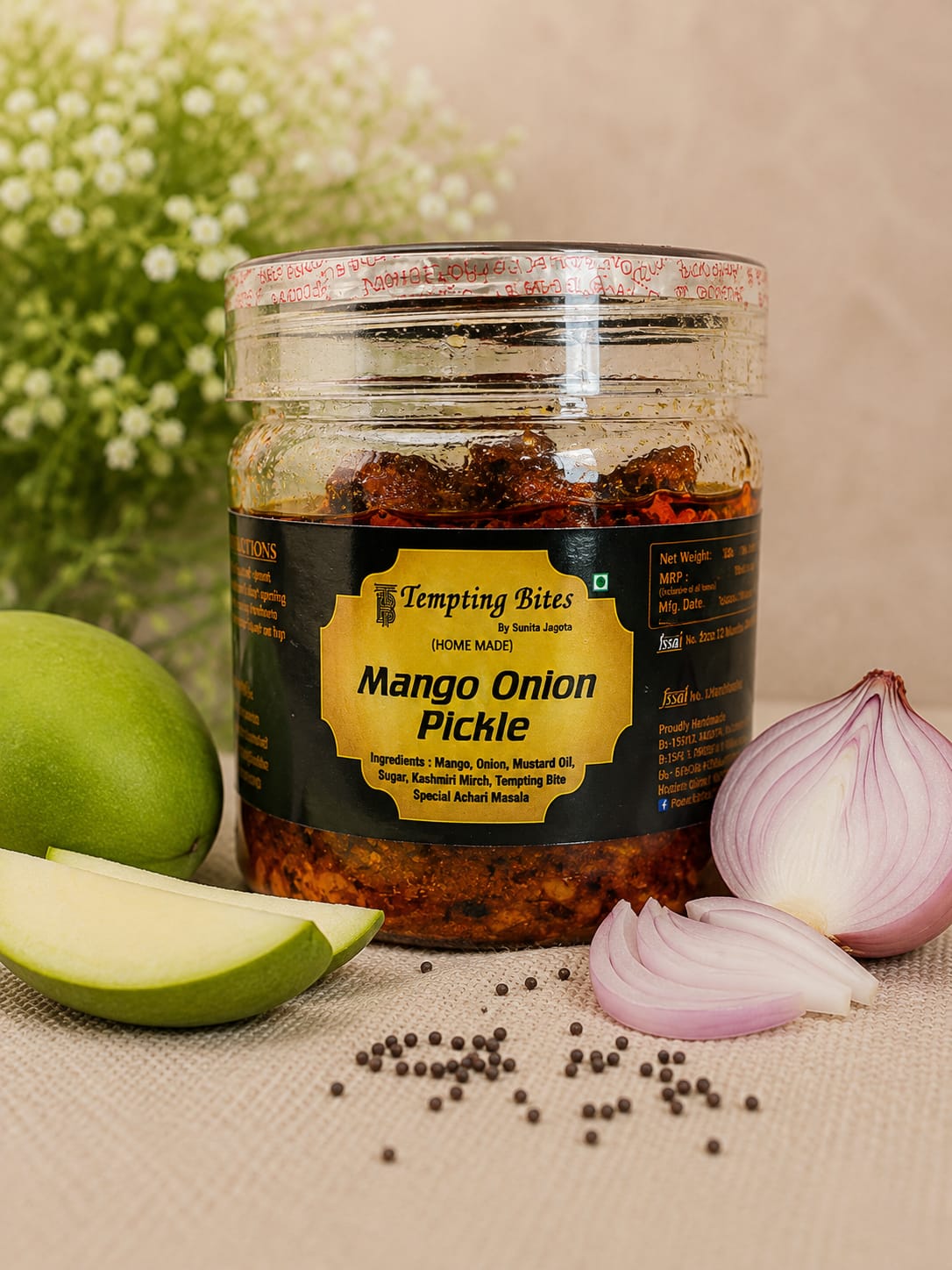Mango Onion Pickle - Best homemade pickle in Ludhiana, Punjab